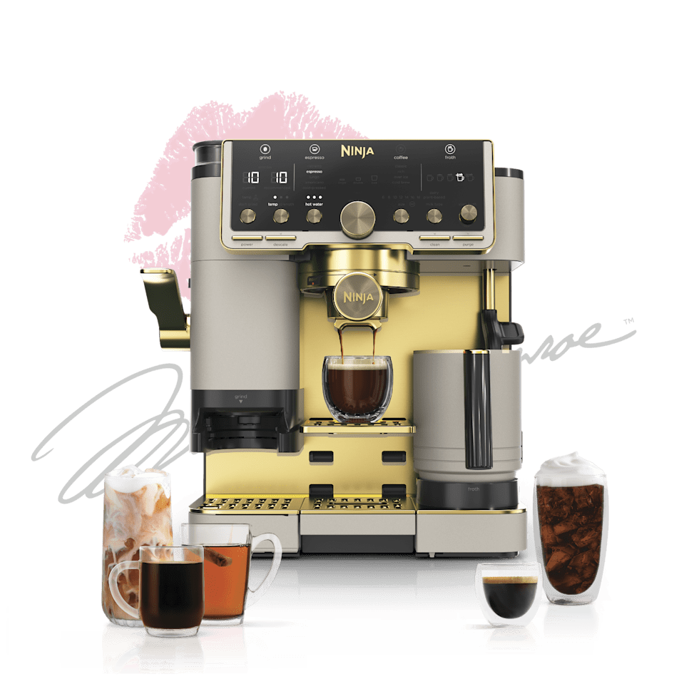Ninja Luxe™ Café Pro Limited Edition Espresso Machine in Stone & Gold