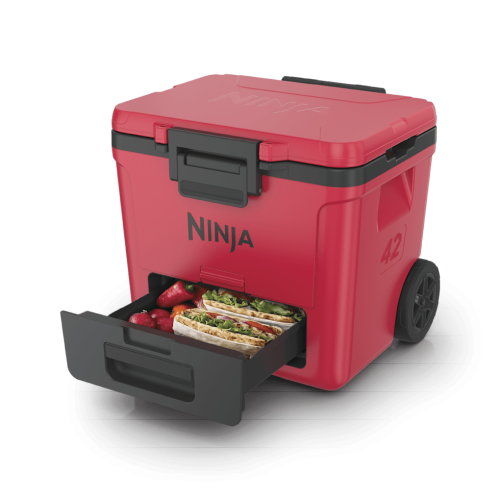 Ninja FrostVault™ 42qt Cooler with Wheels in Blue Grey