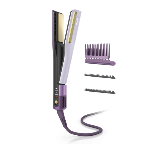 Shark SilkiPro™ Hair Straightener & Dryer in Rose Petal