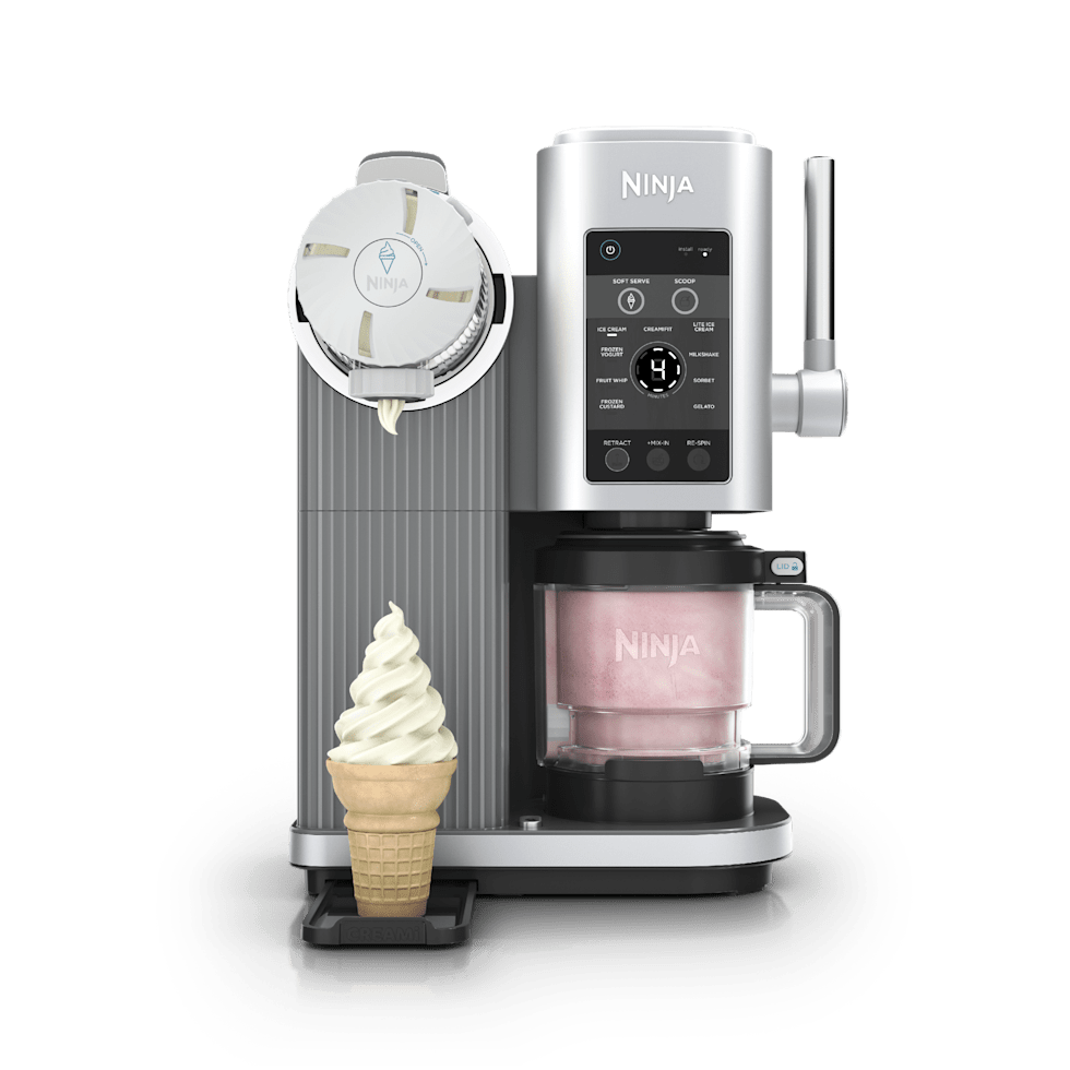 Ninja CREAMi® Scoop & Swirl™ Soft Serve Ice Cream Machine