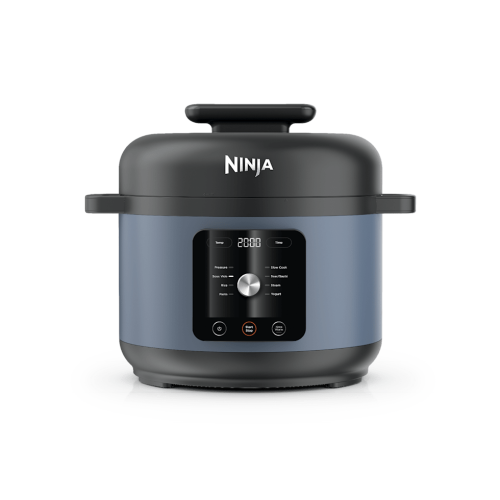 Ninja® HyperHeat™ 9-in-1 Electric Pressure Cooker, 6.5 Qt Multi-Cooker with SimpliServe™ Pot, 1200W, Blue Macaron