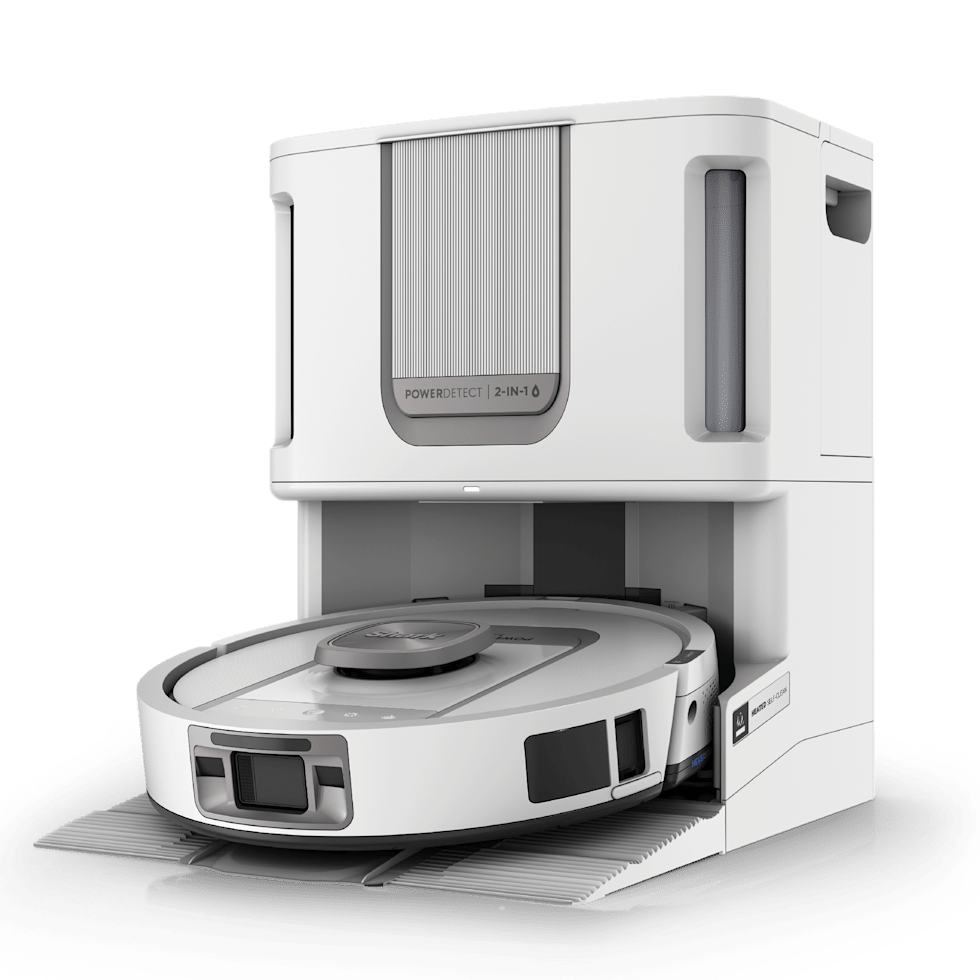 Shark PowerDetect™ ThermaCharged™ Robot Vacuum and Mop in White - Image 4