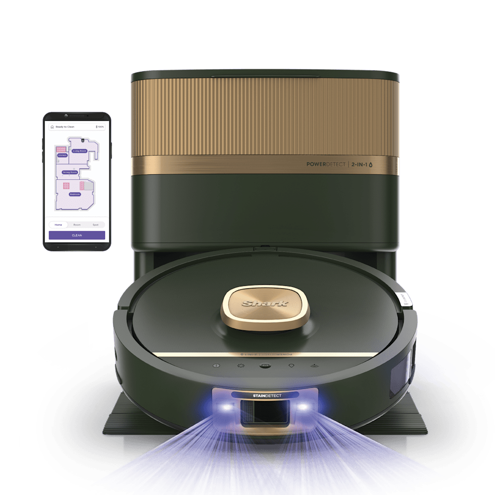 Shark PowerDetect™ UV Reveal™ 2-In-1 Vacuum and Mop in Black