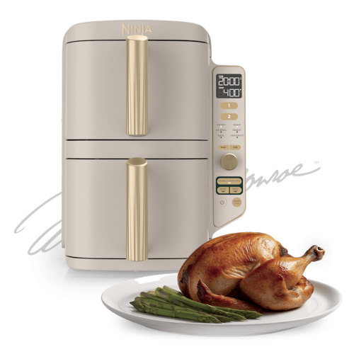 Ninja DoubleStack™ 10-QT Double Air Fryer in Stone Gold