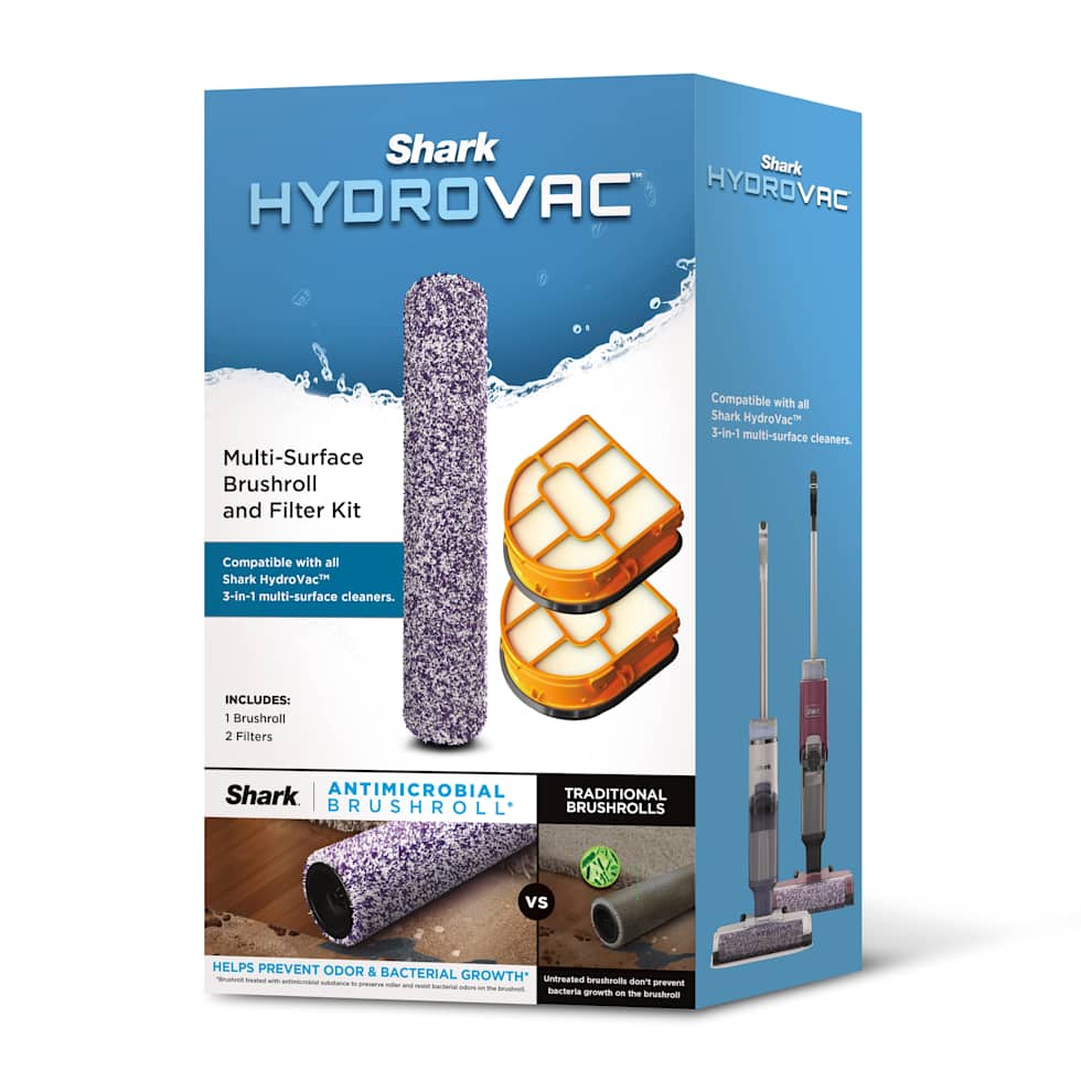 Shark HydroVac™ Antimicrobial Brushroll* & Filters