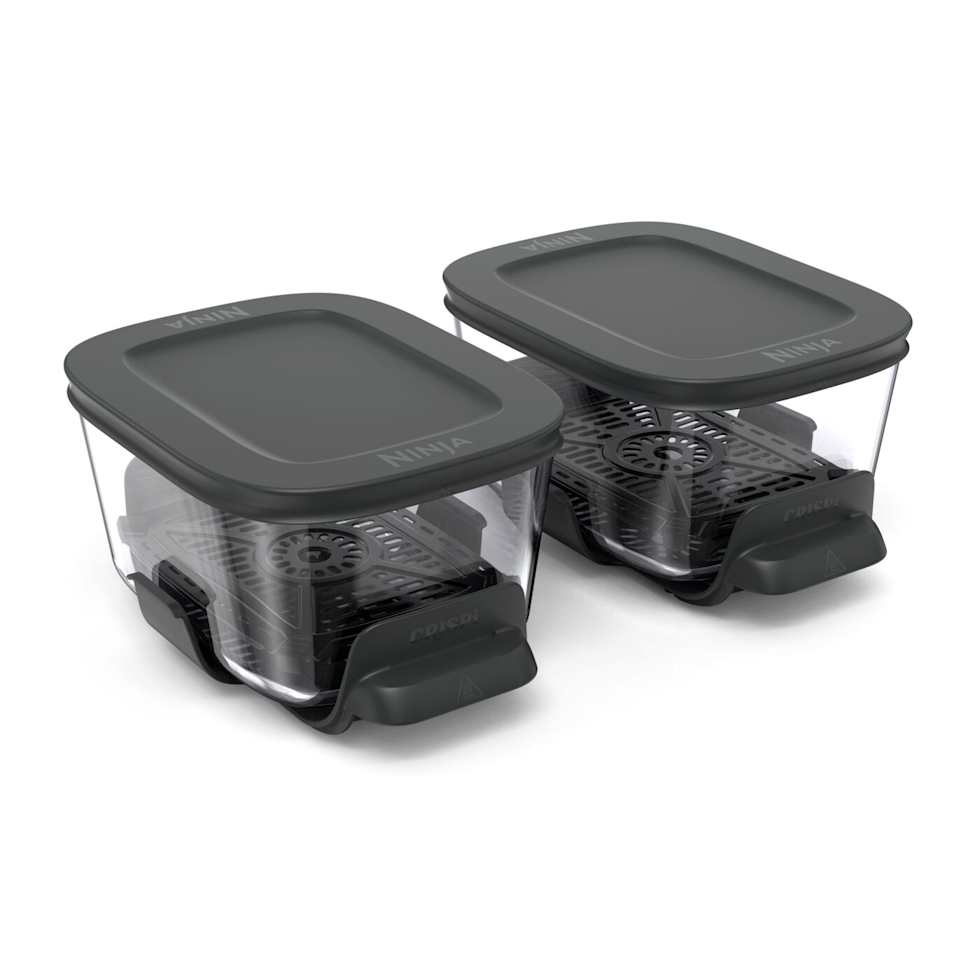 Ninja® Crispi® DualZone™ 4-QT CleanCrisp™ Container 2-PK Bundle