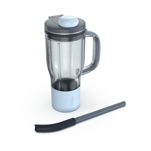 Ninja BlendBOSS™ 26oz Travel Tumbler and Straw in Stone